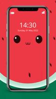 Cute Watermelon Wallpaper 截圖 1