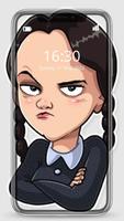 Wednesday Addams Sticker WA Screenshot 3