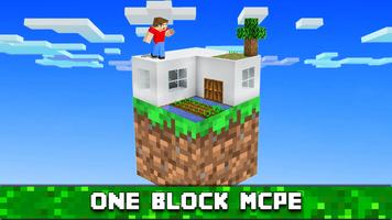 One Block Map for MCPE Affiche