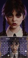 Wednesday Addams Keyboard ảnh chụp màn hình 3