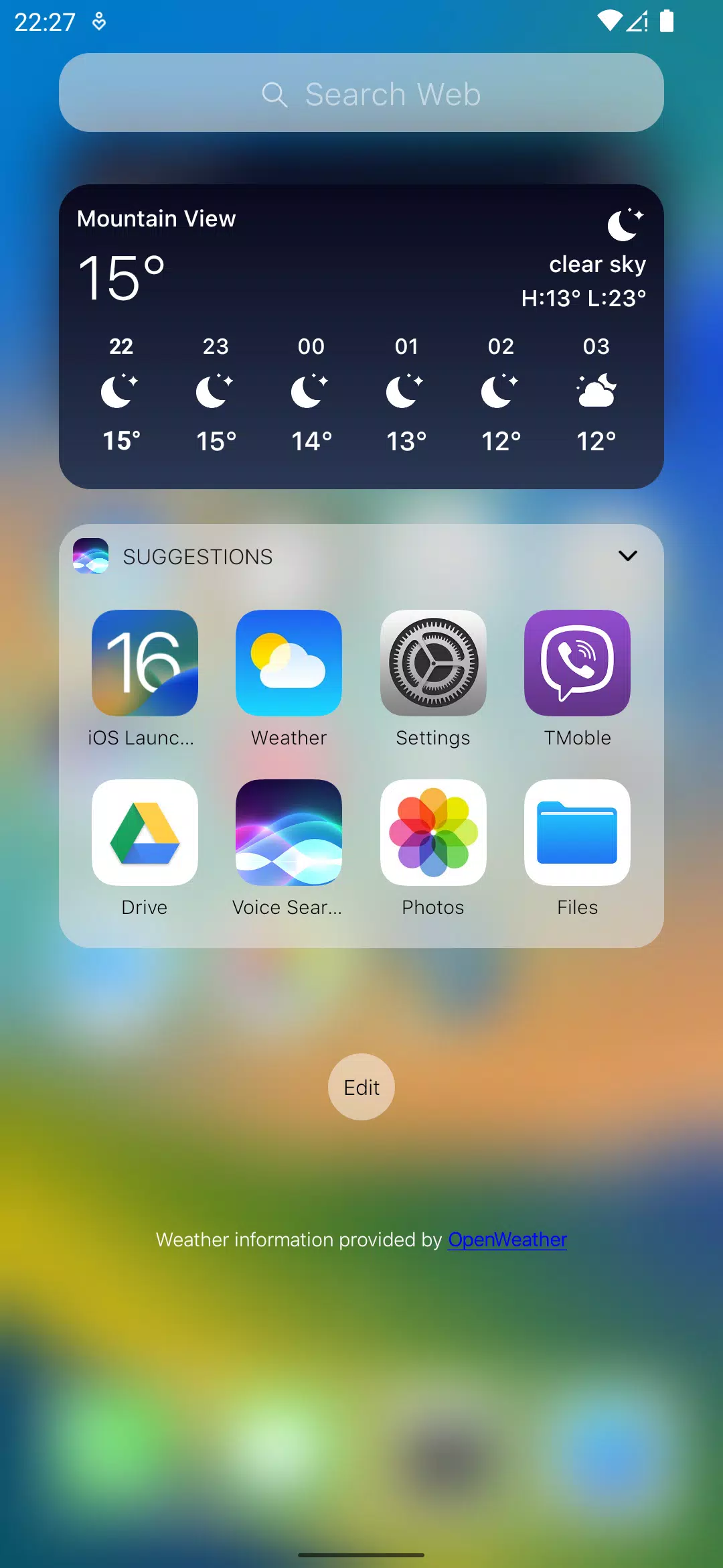 Launcher iOS 16 APK for Android Download