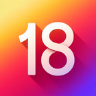 لانچر iOS 18 آئیکن