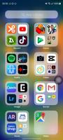 ランチャー iOS 18 スクリーンショット 2