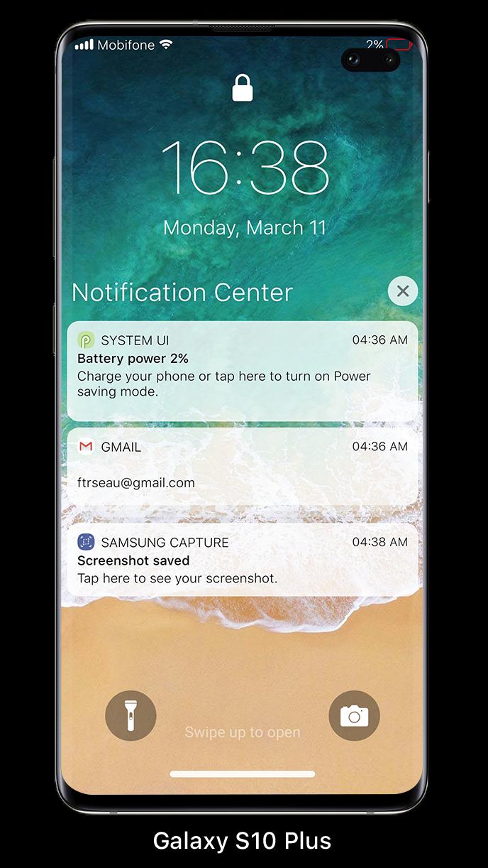 Android İndirme için Ekranı Kilitle iOS 15 APK