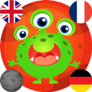Words on Mars: Learn English, French, German APK