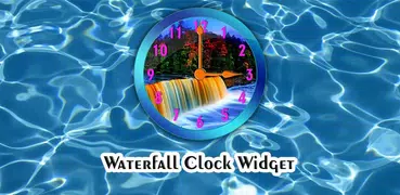 Waterfall Clock Widget