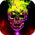 Skulls Live Wallpaper - backgrounds hd