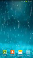 Regen Live Hintergrund Plakat