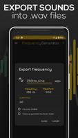 Frequency Sound Generator captura de pantalla 3