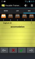 Vocabulary Trainer Flashcards পোস্টার