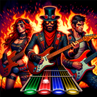 Guitar Hero Mobile: Music Game 圖標
