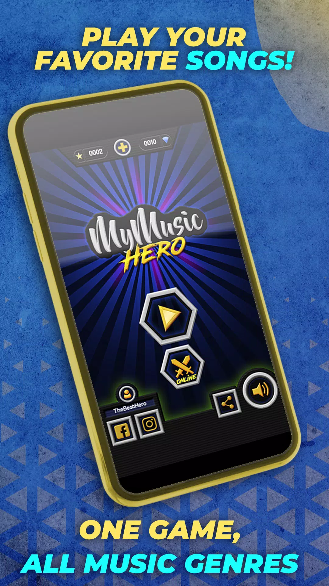 Guitar Hero Mobile: Music Game APK pour Android Télécharger