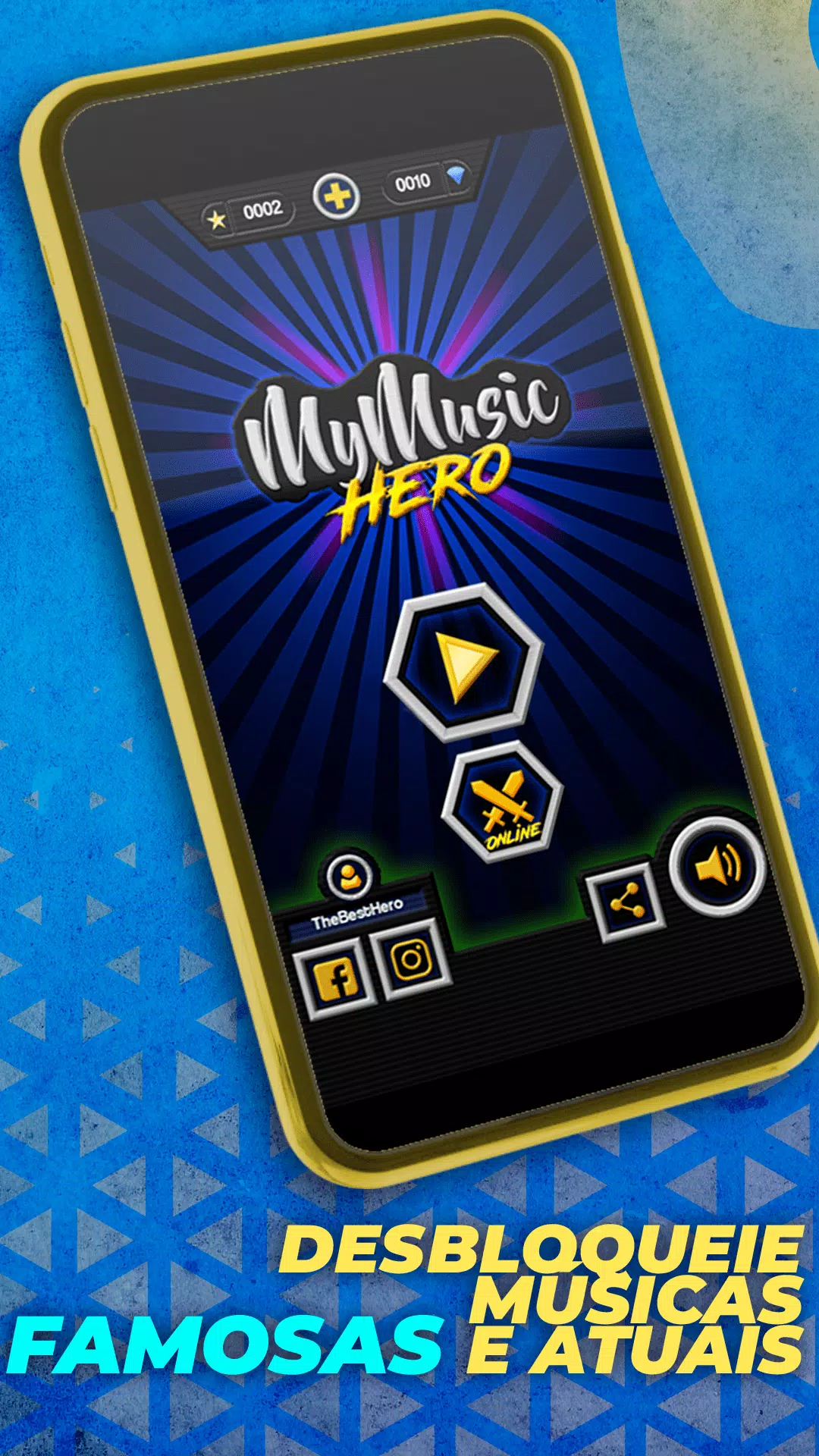Download do APK de Guitar Hero Mobile: Jogo Ritmo para Android