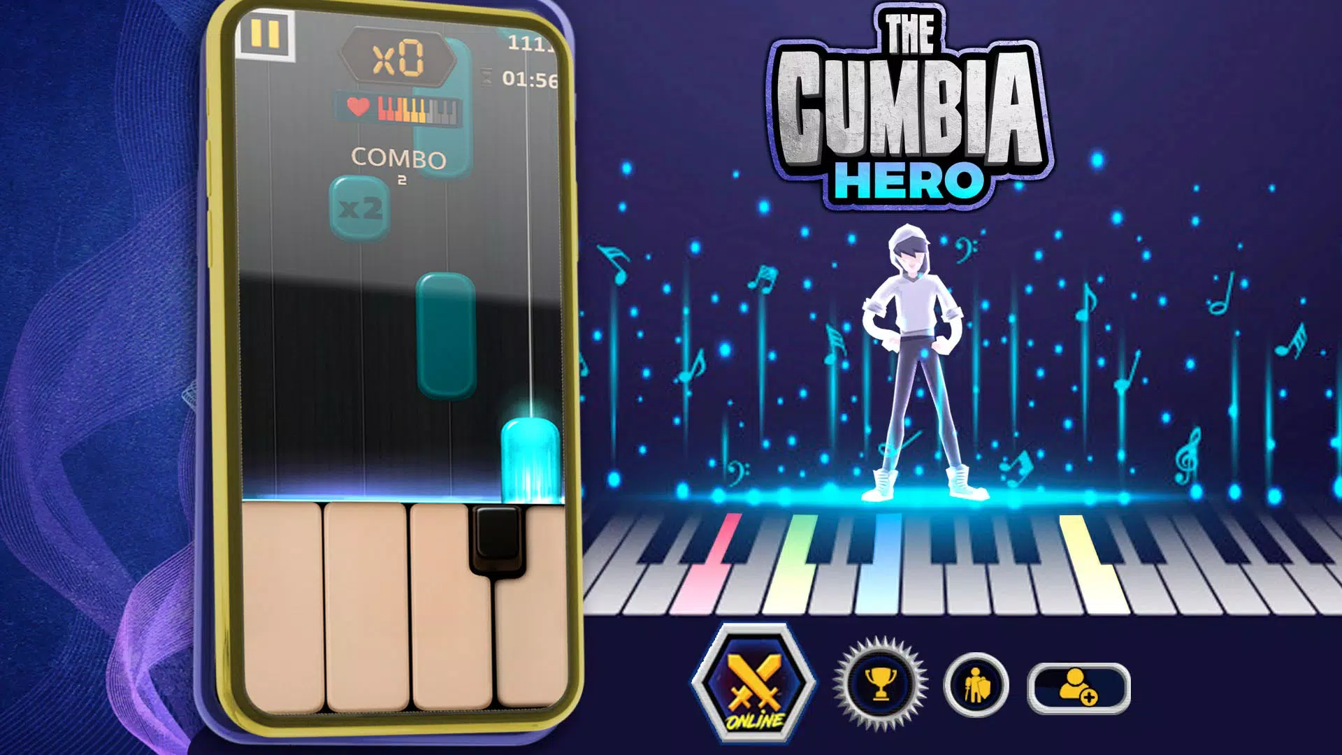 Cumbia Hero 2025: Juego música