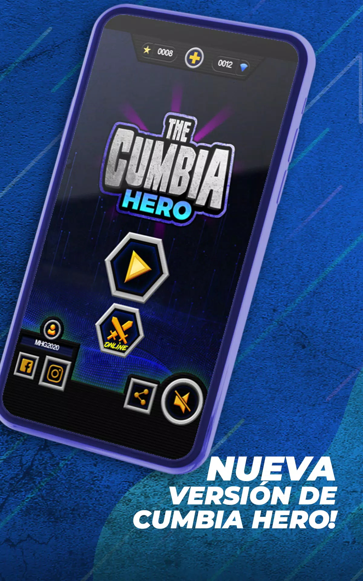Cumbia Hero 2025: Juego música