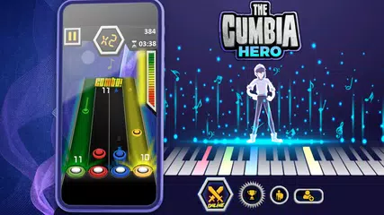 Descargar XAPK de Cumbia Hero 2025: Juego música