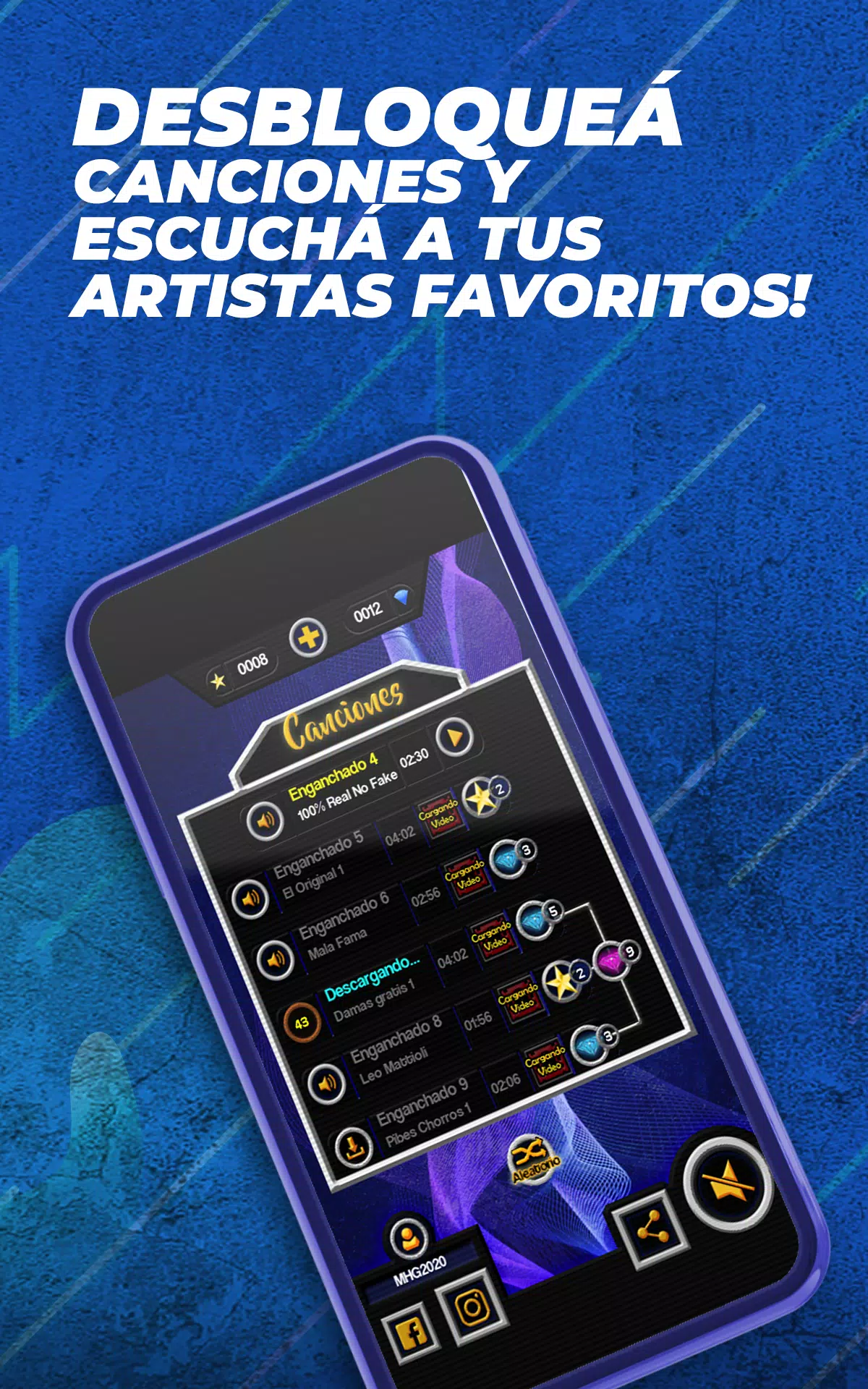 Cumbia Hero 2025: Juego música