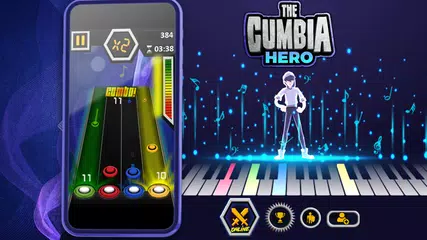 Baixar Cumbia Hero 2025: Music Game XAPK