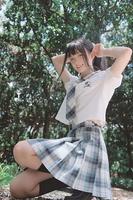 Japanese School Girl Wallpaper ảnh chụp màn hình 1