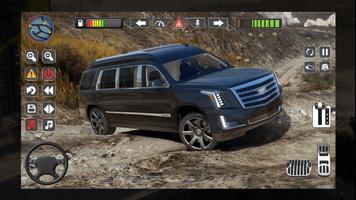 Limousine Cadillac Escalade постер