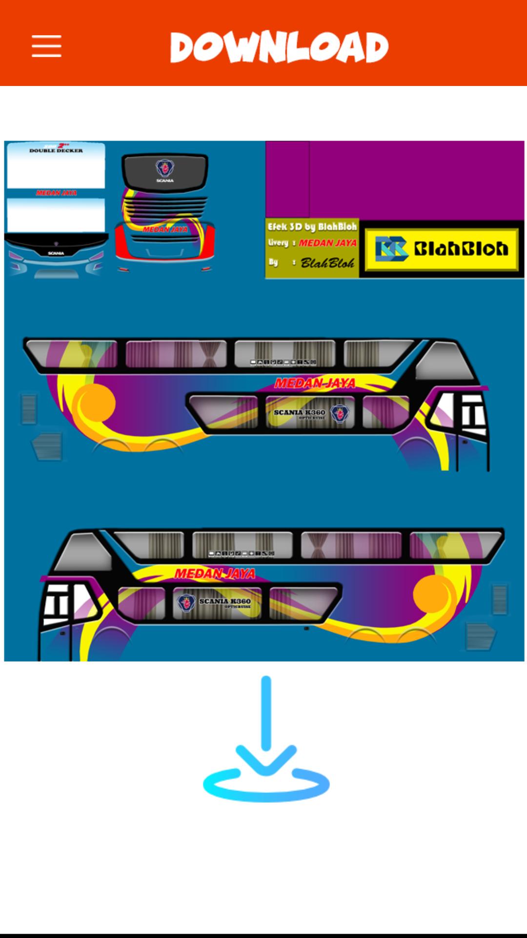 Livery Bussid Doraemon Double Decker - download livery ...