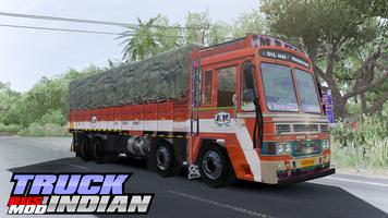 Bus Mod Truck Indian-poster
