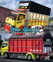 Mod Bussid Truck Canter Bemper ポスター