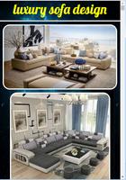 Luxury Sofa Design Affiche