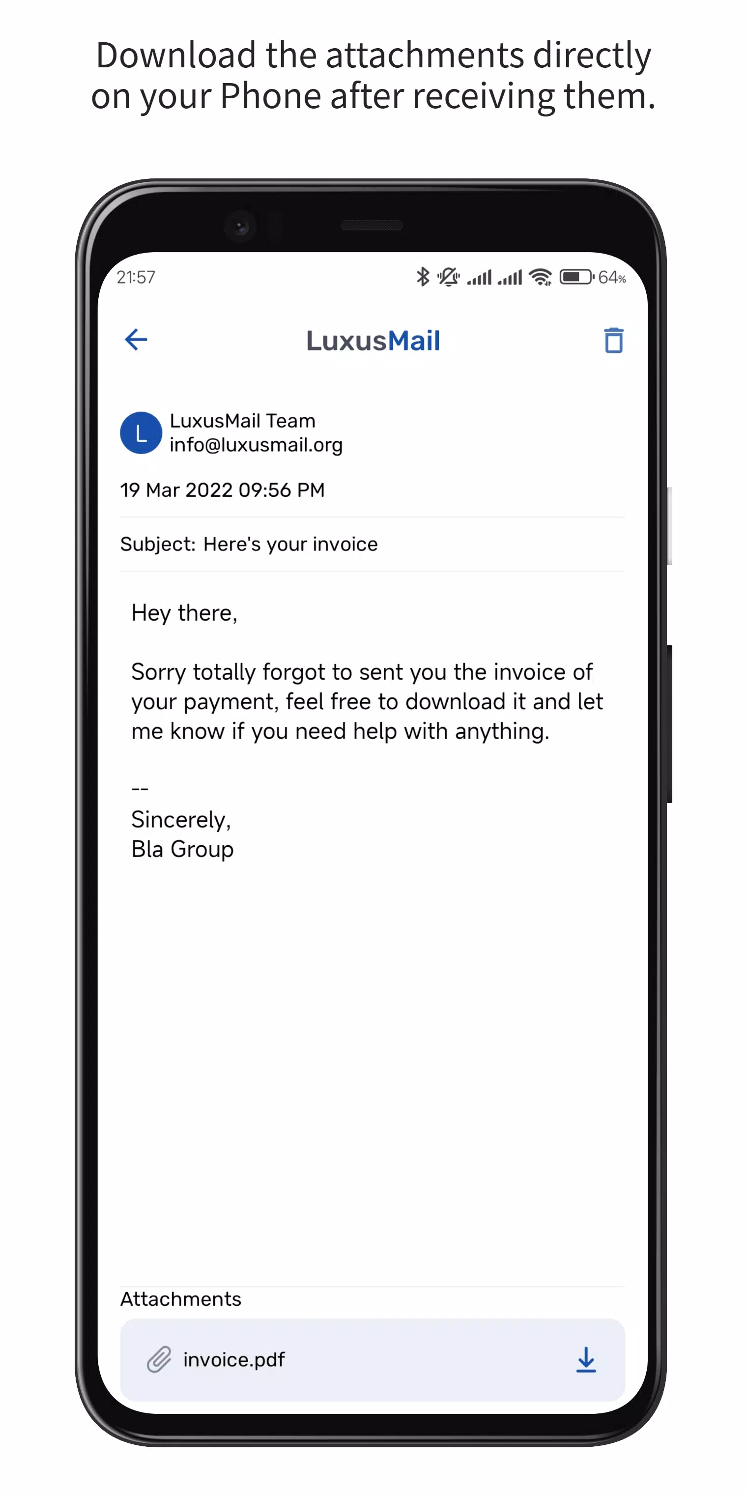 Temp Mail - By Luxusmail Apk For Android Download