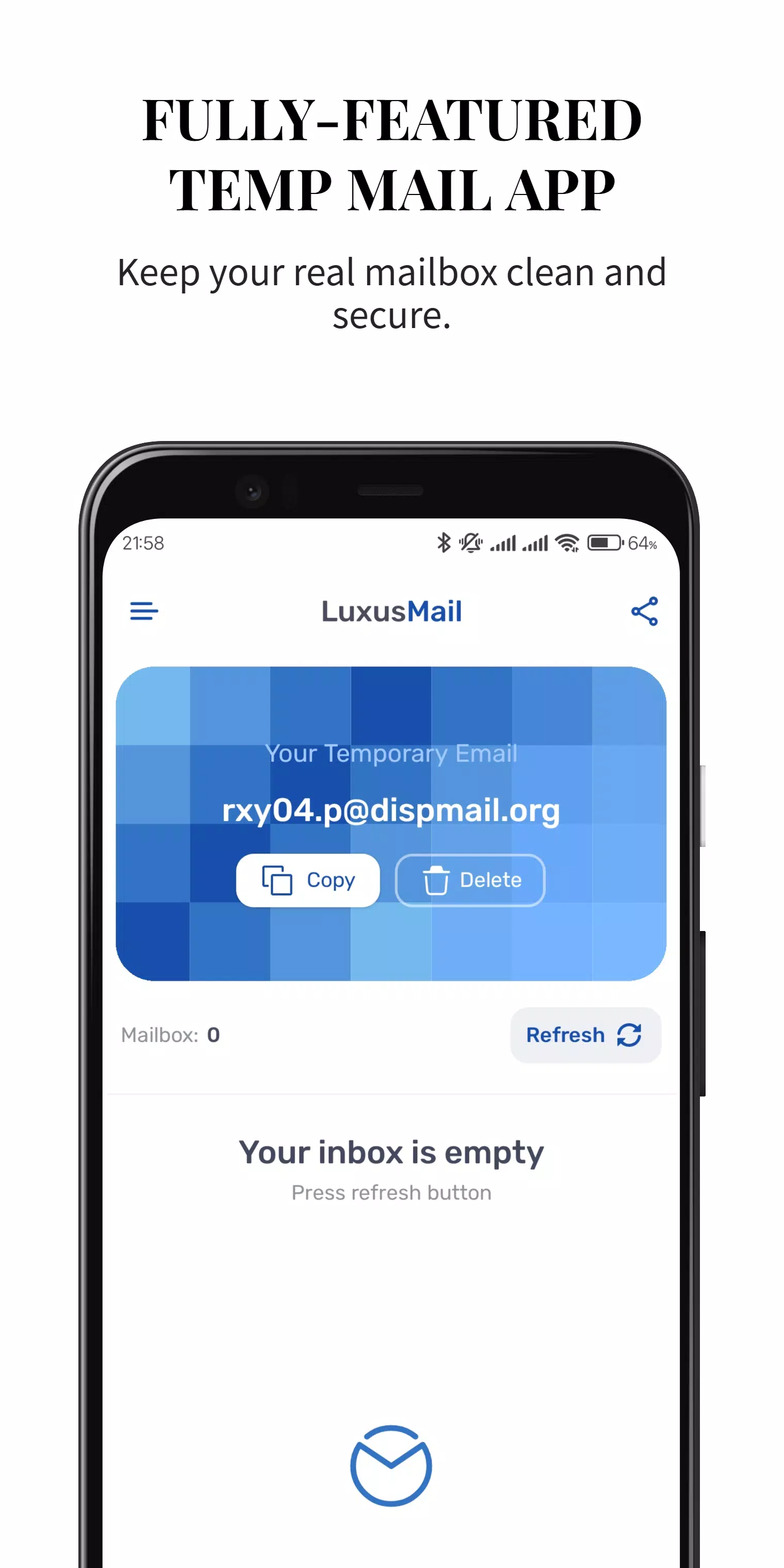 Temp Mail - By Luxusmail Apk For Android Download