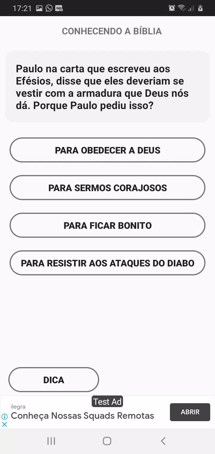 Perguntas da Bíblia - Quiz APK voor Android Download