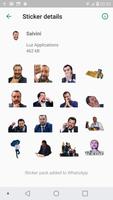 Salvini Stickers capture d'écran 1