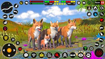 Wild Fox Family Simulator plakat
