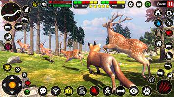 Wild Fox Family Simulator screenshot 1