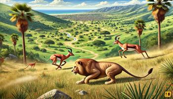Lion Games: Animal Simulator تصوير الشاشة 3