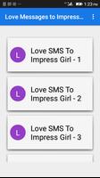 Love Messages to Impress Girl پوسٹر