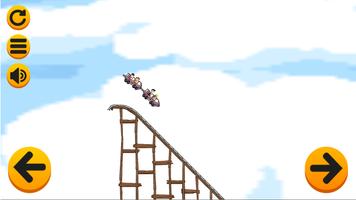 Broken roller coaster captura de pantalla 1