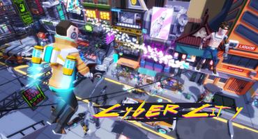 Polygon Grand Cyber Gang: neon punk world 2078 ภาพหน้าจอ 1