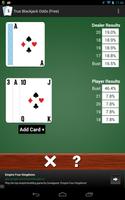 True Blackjack Odds (Free) capture d'écran 1