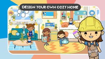 Lila's World: Home Design Affiche