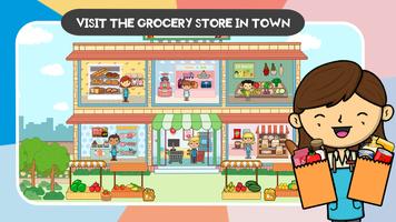 Lila's World: Grocery Store syot layar 1