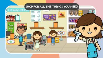 Lila's World: Grocery Store syot layar 2