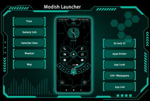 Modish Launcher ポスター