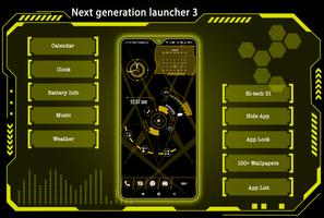 Next generation launcher 3 Affiche