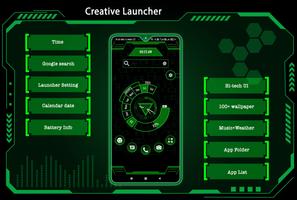 Creative Launcher captura de pantalla 1