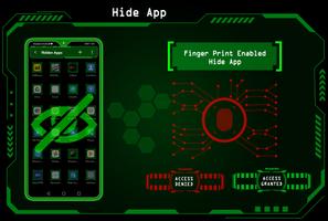 Futuristic Launcher 2, Applock imagem de tela 3