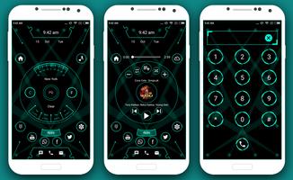Futuristic Launcher 3 screenshot 1
