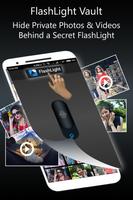 Flashlight Locker: photo vault اسکرین شاٹ 1