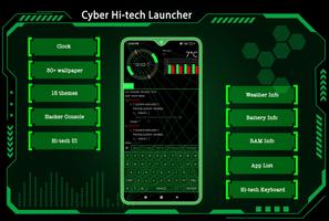 Cyber Hi-tech Launcher پوسٹر