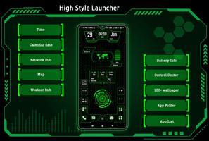 High Style Launcher Affiche